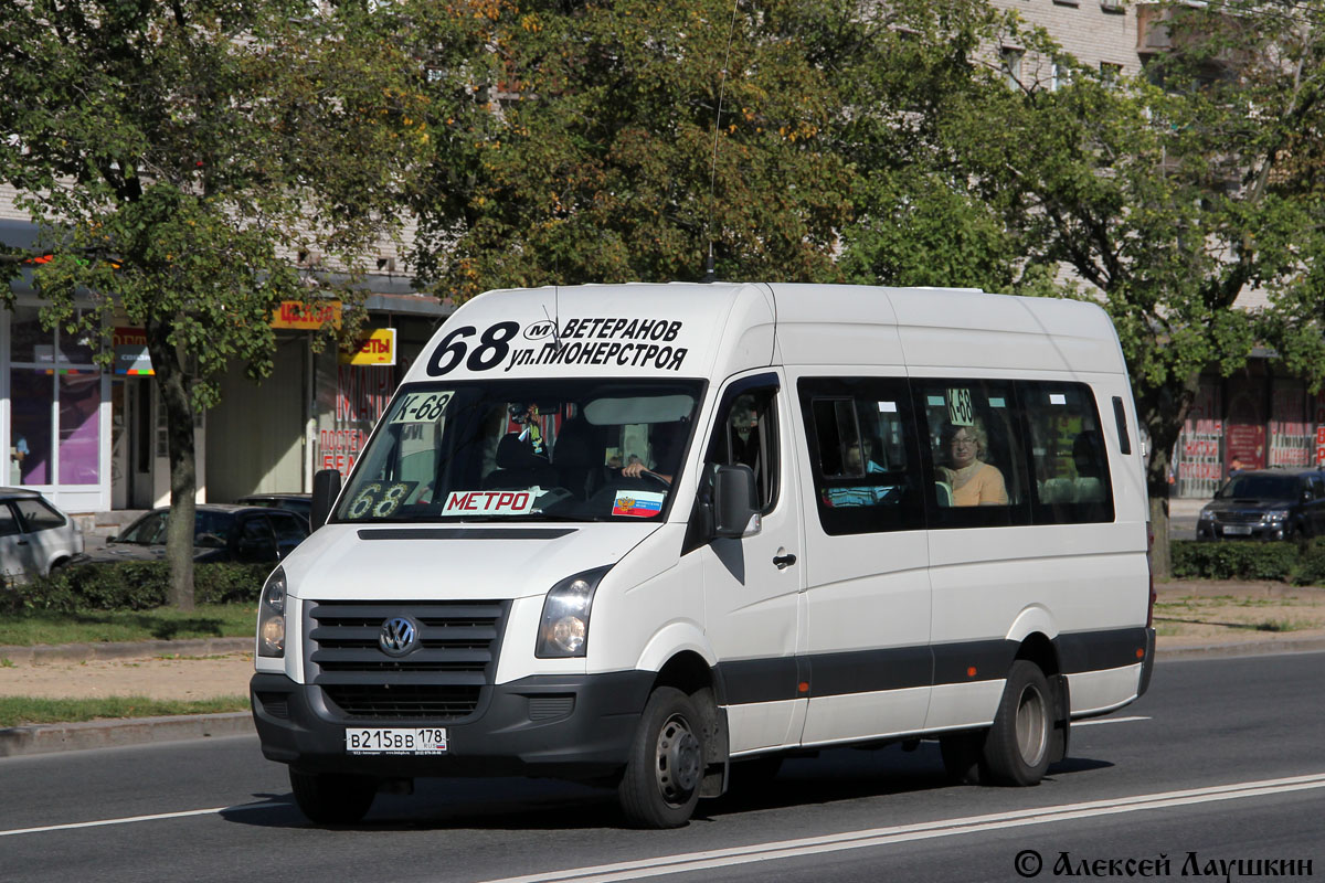 Санкт-Петербург, БТД-2219 (Volkswagen Crafter) № В 215 ВВ 178