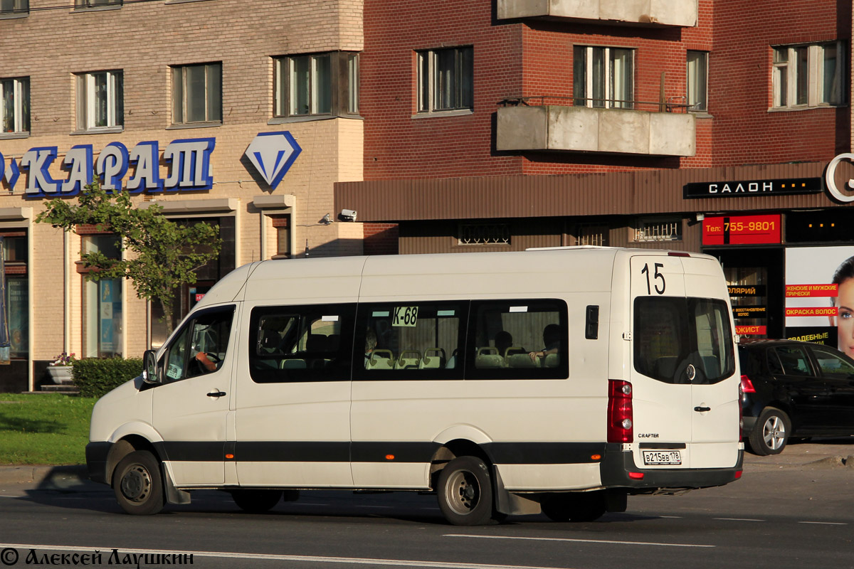 Санкт-Петербург, БТД-2219 (Volkswagen Crafter) № В 215 ВВ 178