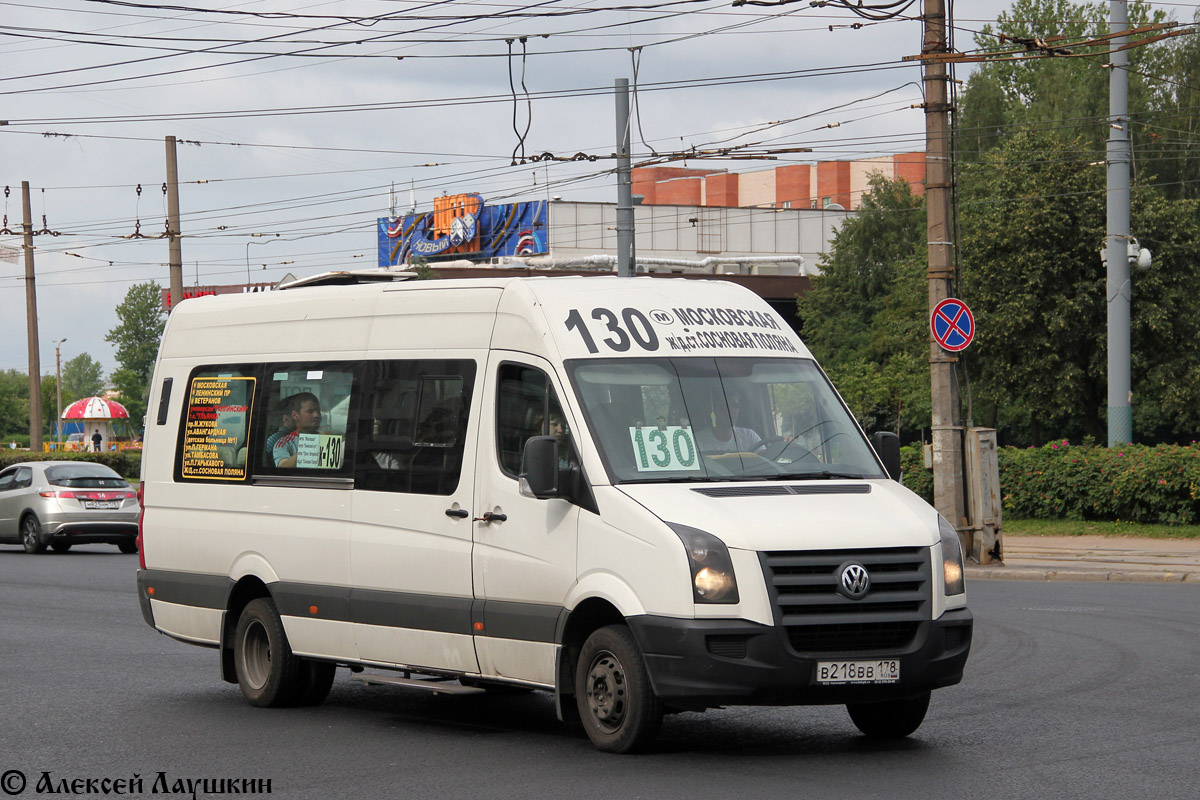 Санкт-Петербург, БТД-2219 (Volkswagen Crafter) № В 218 ВВ 178