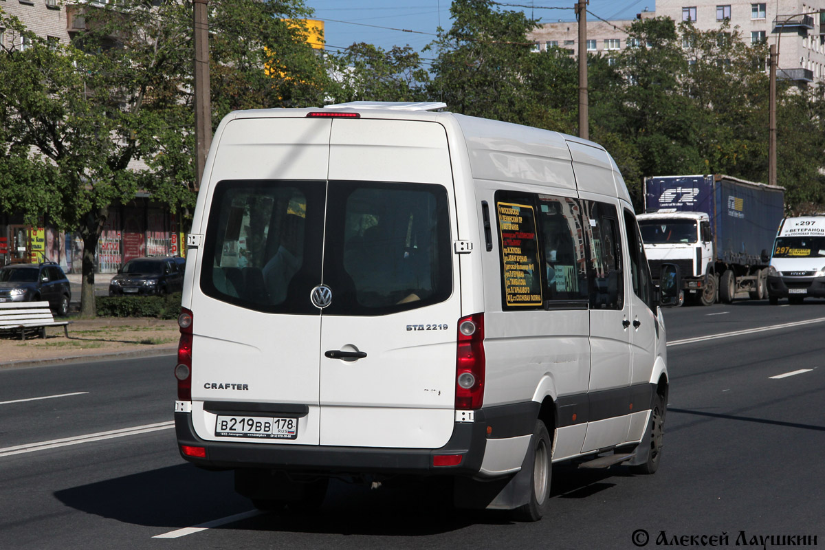 Санкт-Петербург, БТД-2219 (Volkswagen Crafter) № В 219 ВВ 178