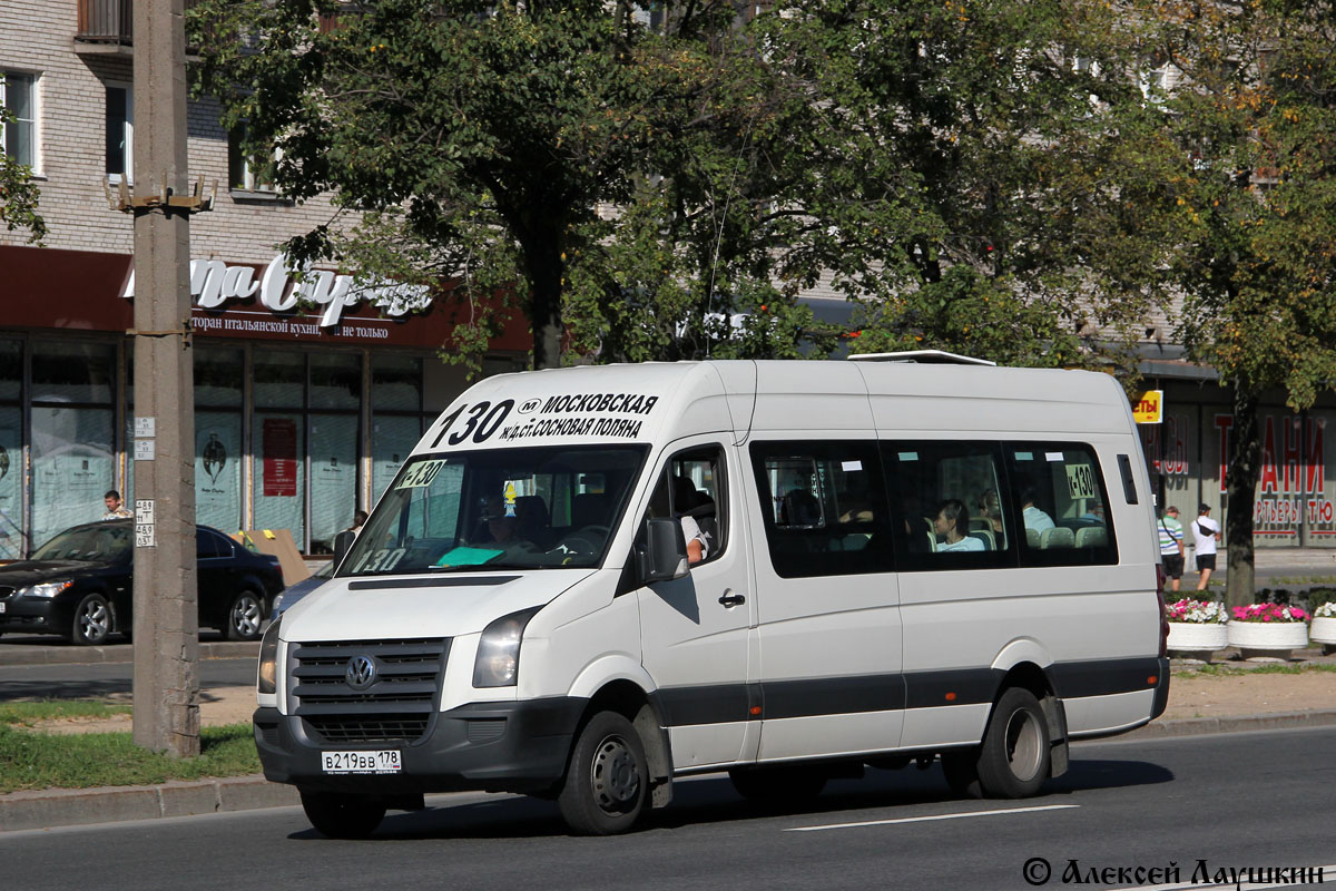 Санкт-Пецярбург, БТД-2219 (Volkswagen Crafter) № В 219 ВВ 178