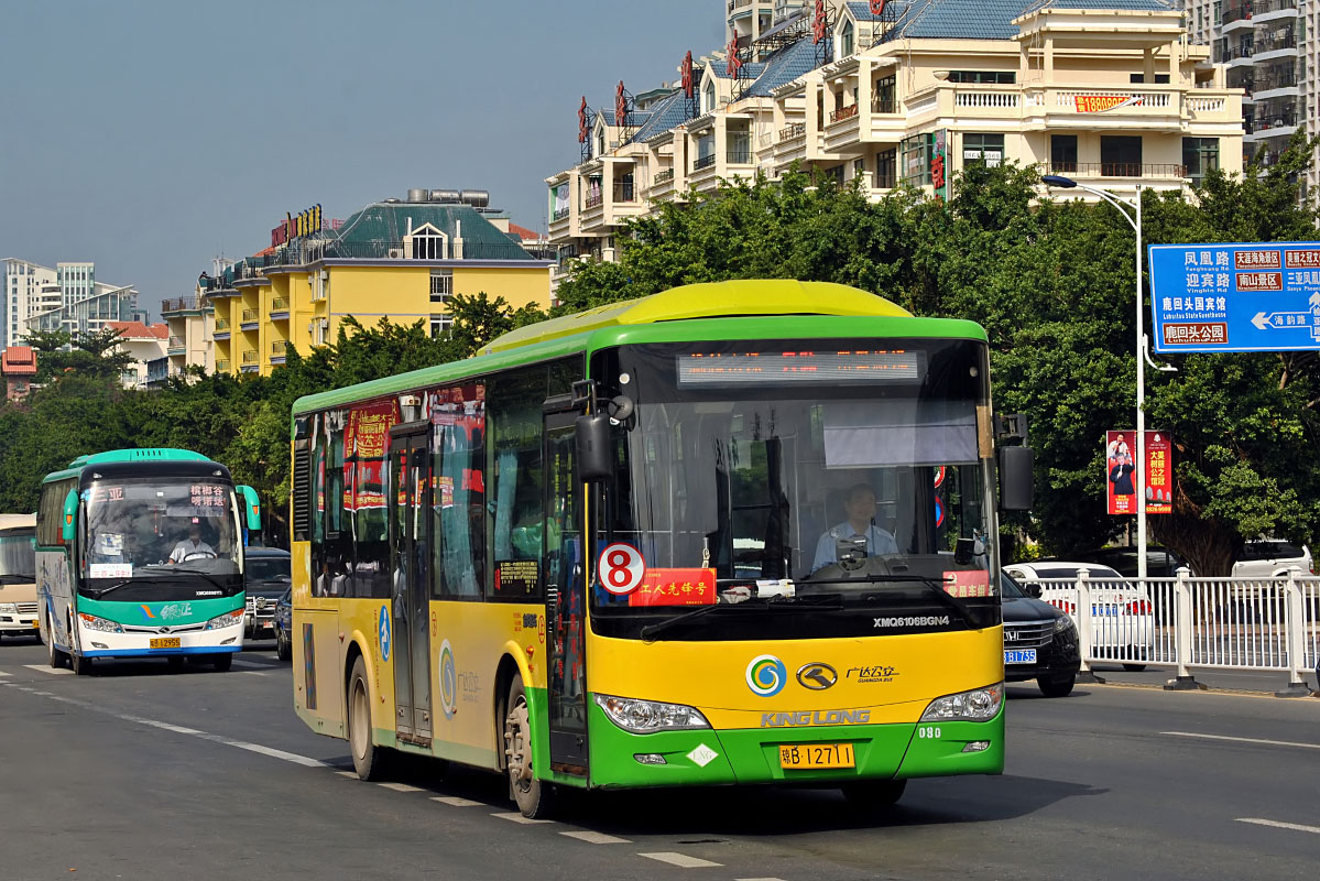 Китай, King Long XMQ6106BGN4 № 080