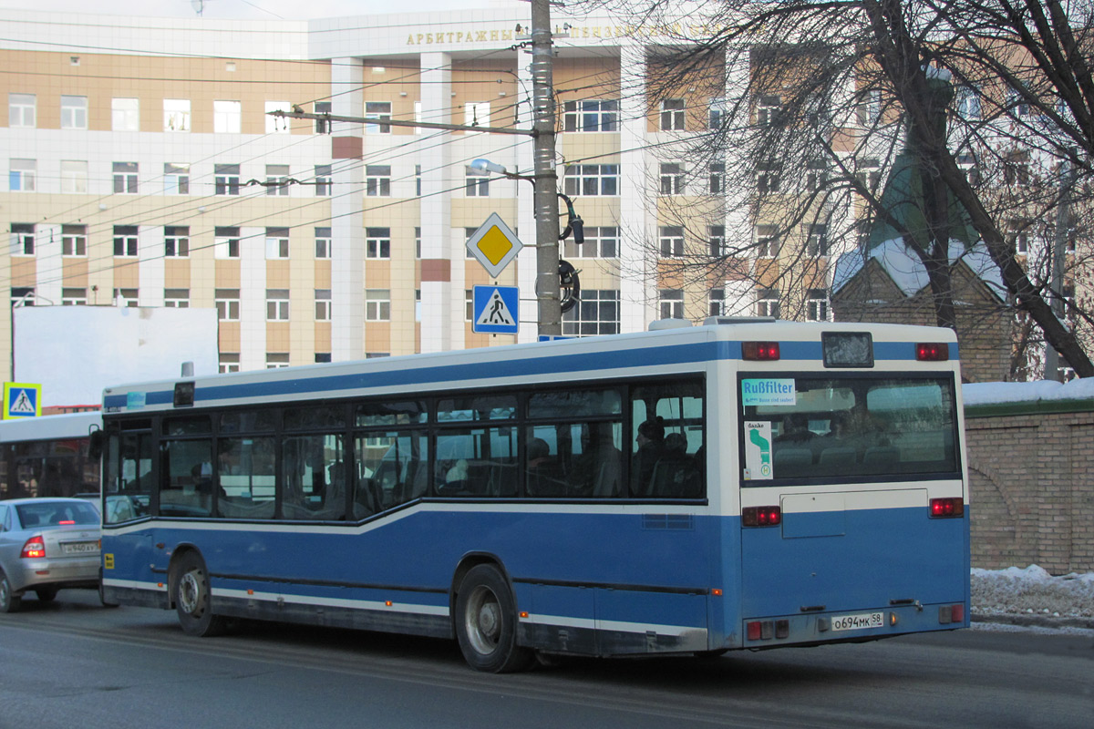 Пензенская область, Mercedes-Benz O405N2 № О 694 МК 58