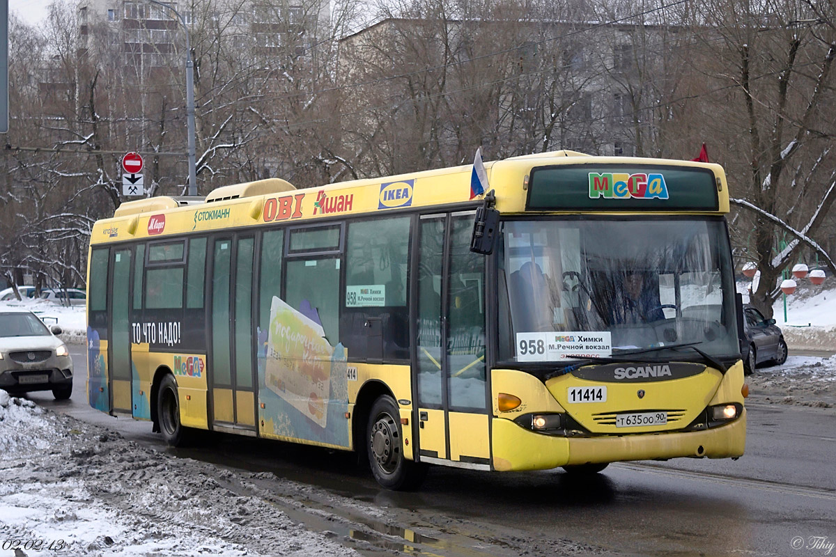 Москва, Scania OmniLink I (Скания-Питер) № 11414