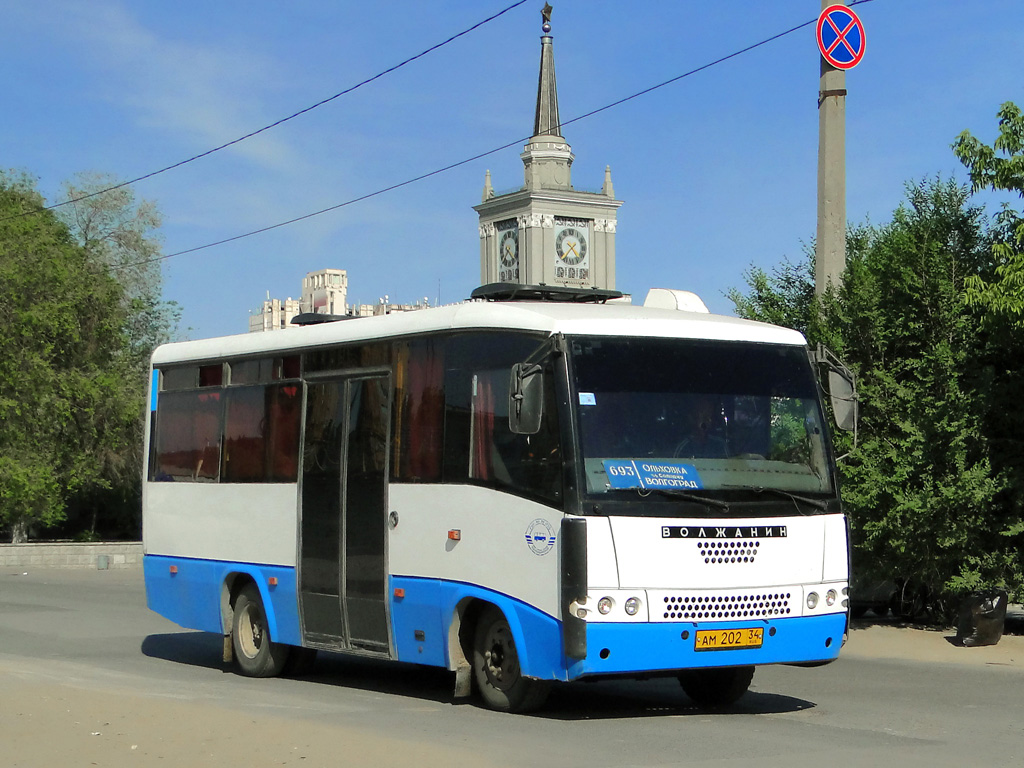 Волгоградская область, Волжанин-3290.10 № АМ 202 34