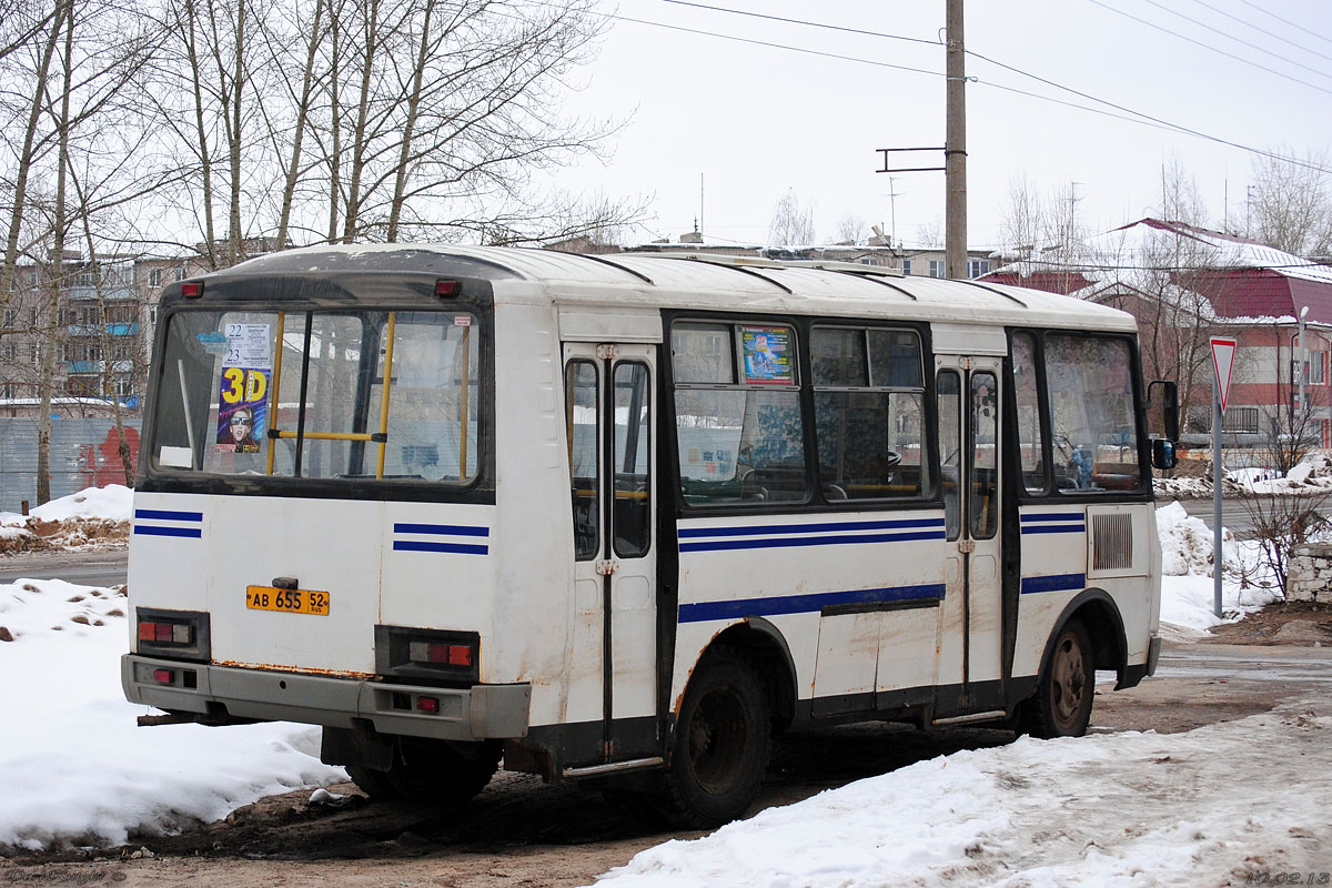 Нижегородская область, ПАЗ-32054 № АВ 655 52