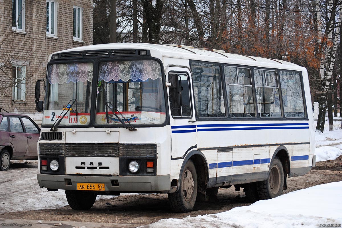 Нижегородская область, ПАЗ-32054 № АВ 655 52