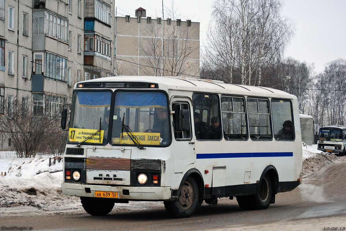 Нижегородская область, ПАЗ-32054 № АВ 639 52