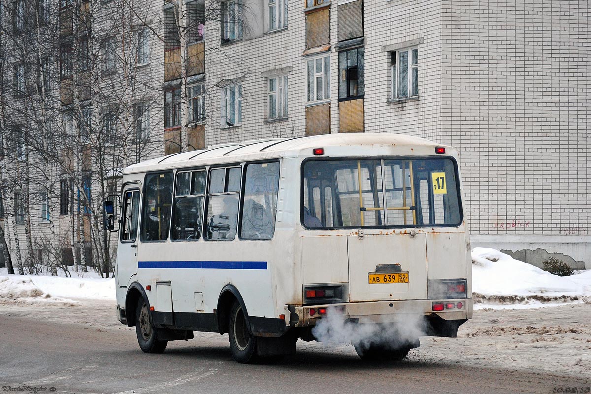 Нижегородская область, ПАЗ-32054 № АВ 639 52