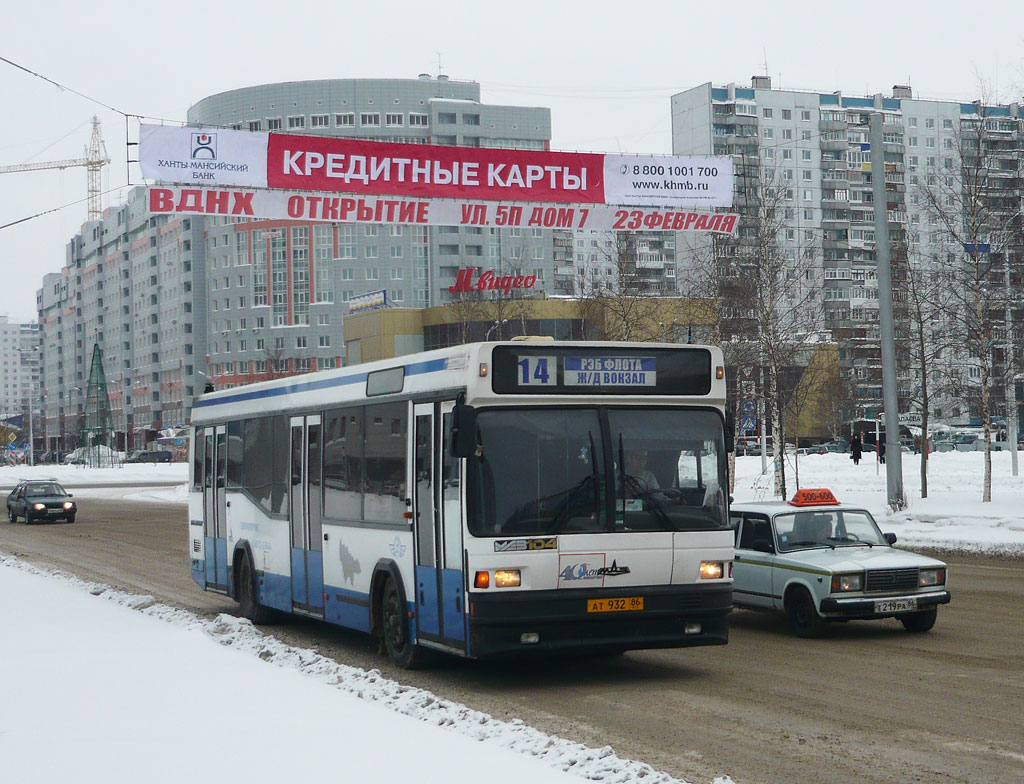 Khanty-Mansi AO, MAZ-104.X25 č. 0633