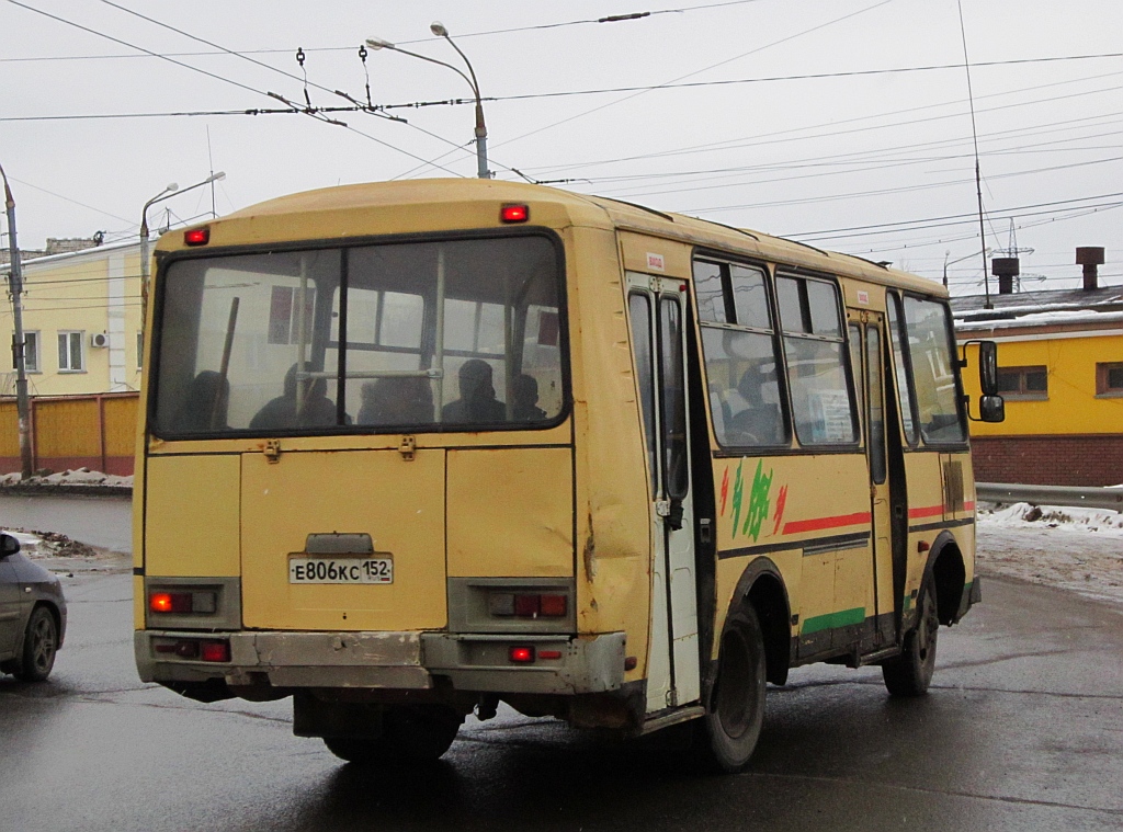 Нижегородская область, ПАЗ-32054 № Е 806 КС 152