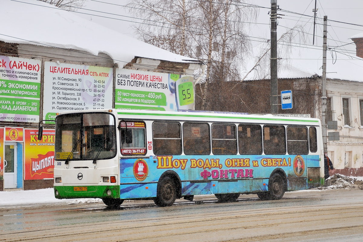 Тульская область, ЛиАЗ-5256.26 № 505