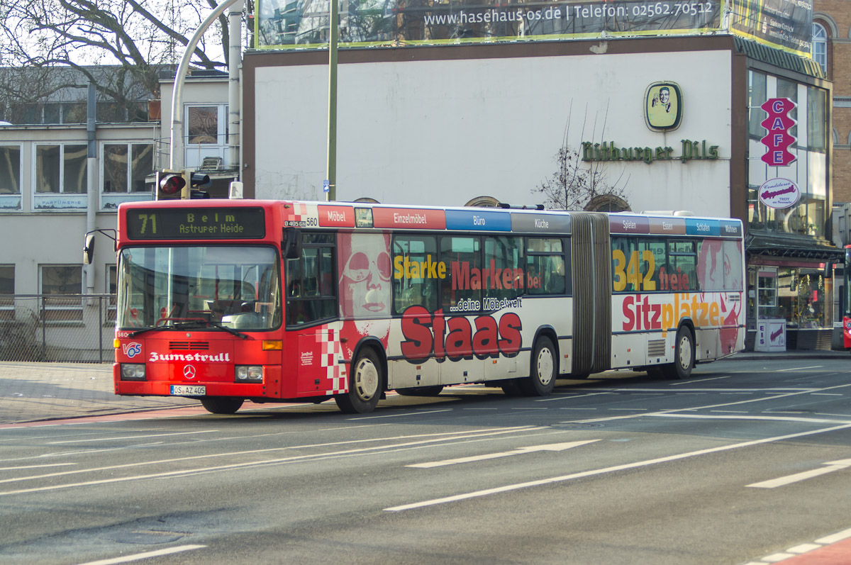 Нижняя Саксония, Mercedes-Benz O405GN2 № OS-AZ 405