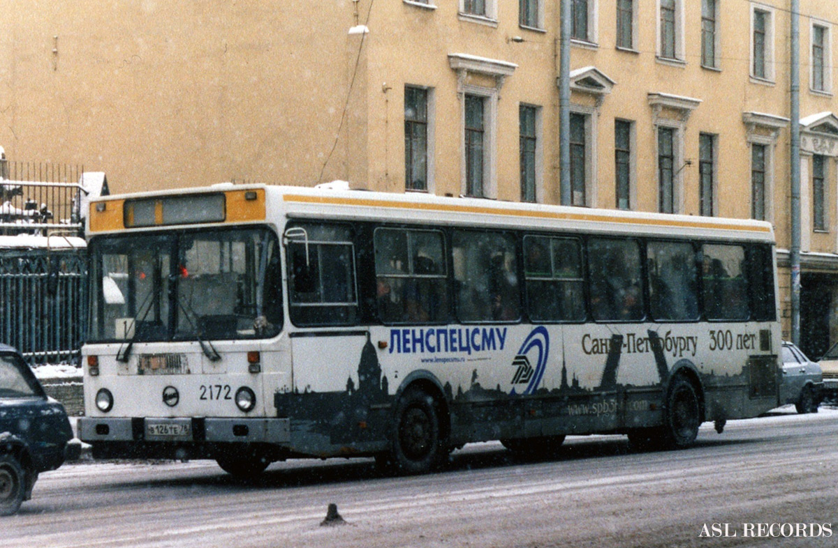 Санкт-Петербург, ЛиАЗ-5256.25 № 2172