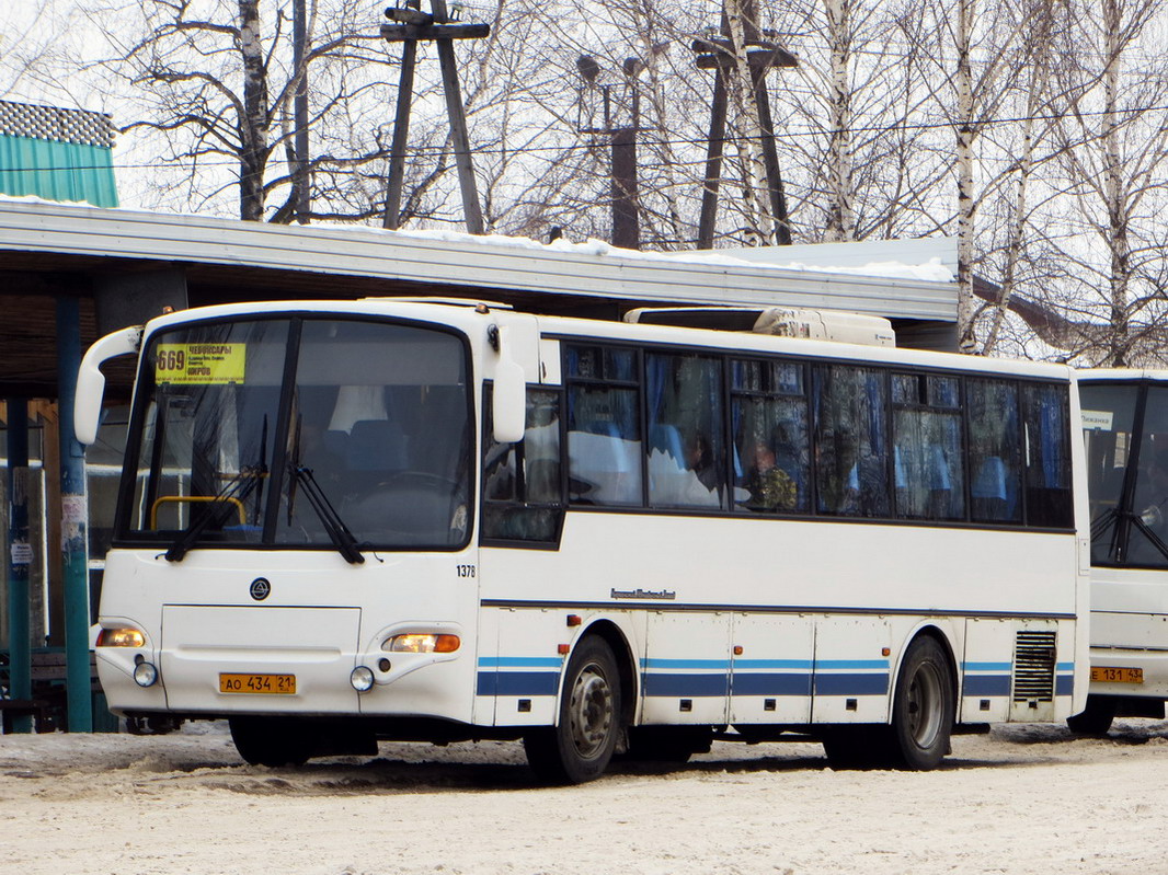 Чувашия, КАвЗ-4238-02 № 1378