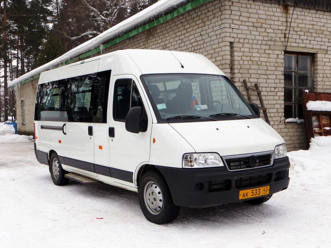 Кировская область, FIAT Ducato 244 CSMMC, -RT № АК 533 43