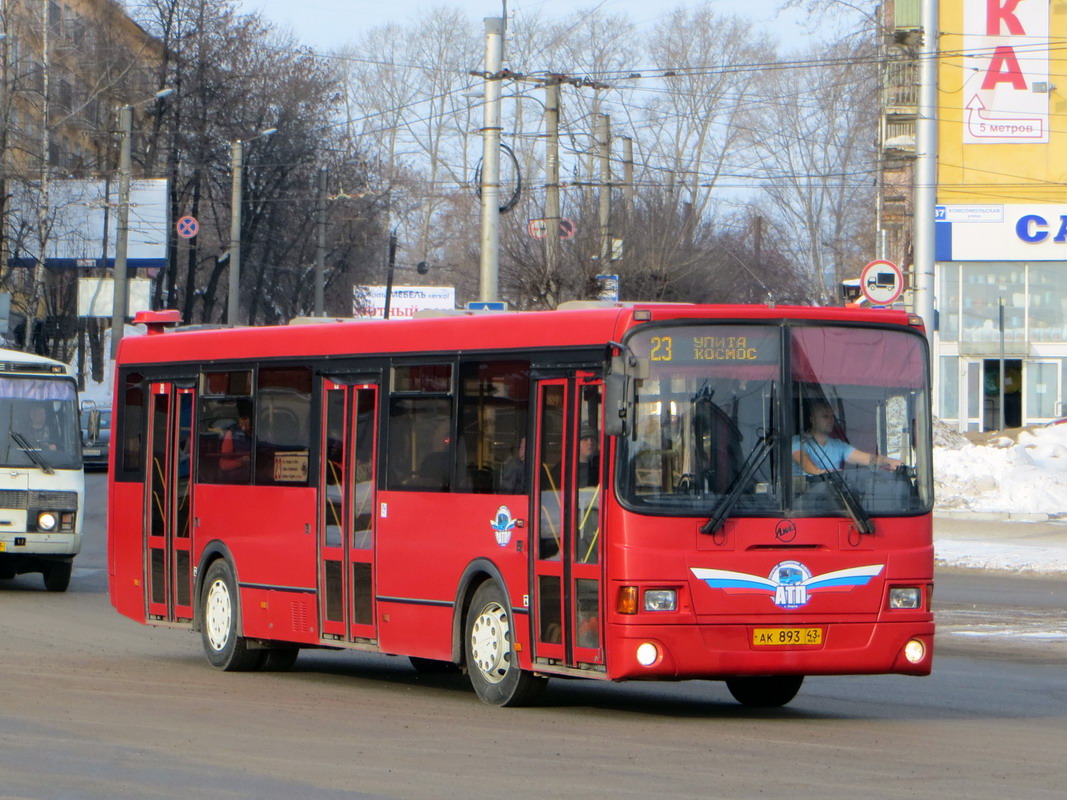 Кировская область, ЛиАЗ-5256.53 № АК 893 43