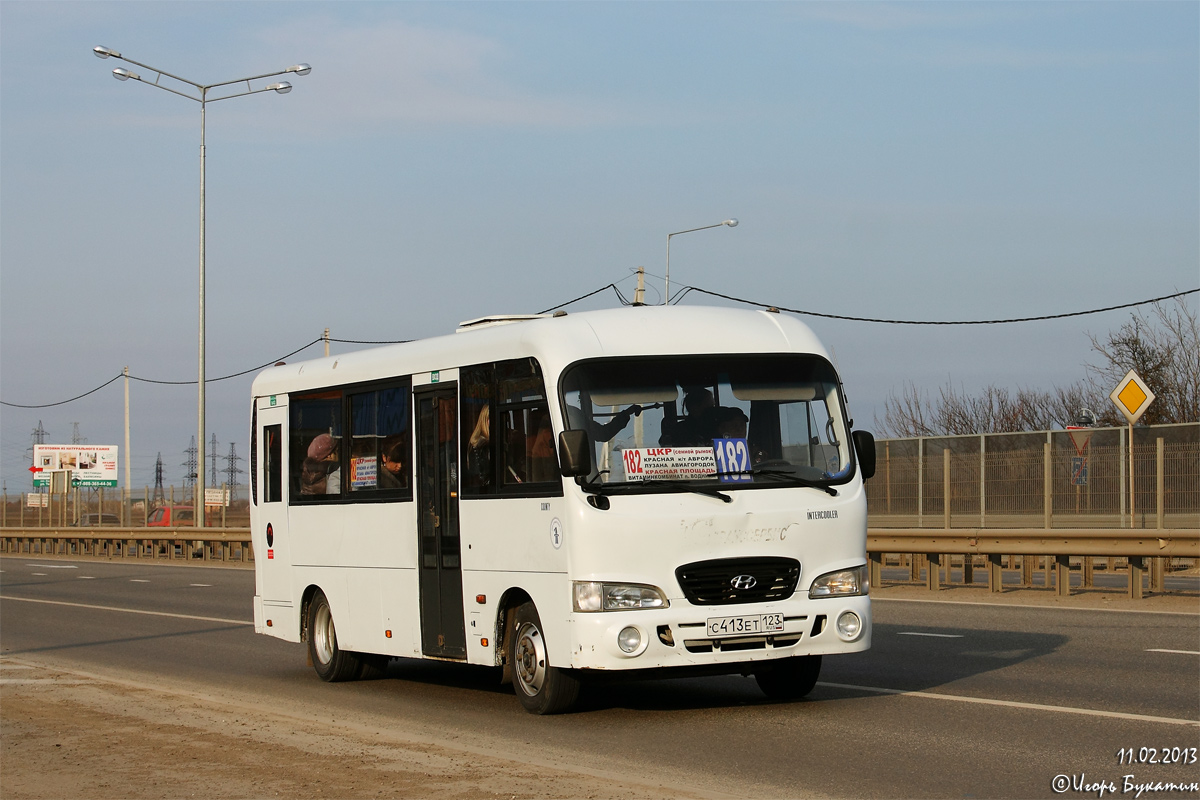 Краснодарский край, Hyundai County LWB C09 (ТагАЗ) № С 413 ЕТ 123