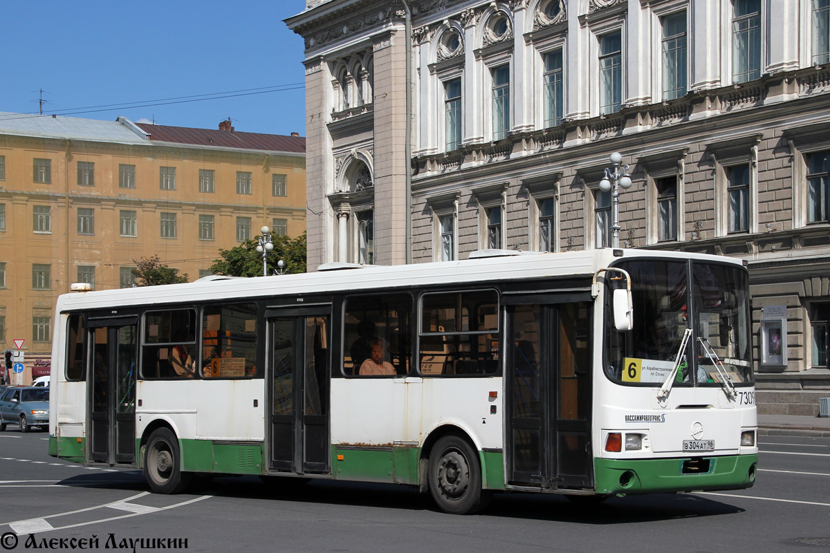 Санкт-Петербург, ЛиАЗ-5256.25 № 7309