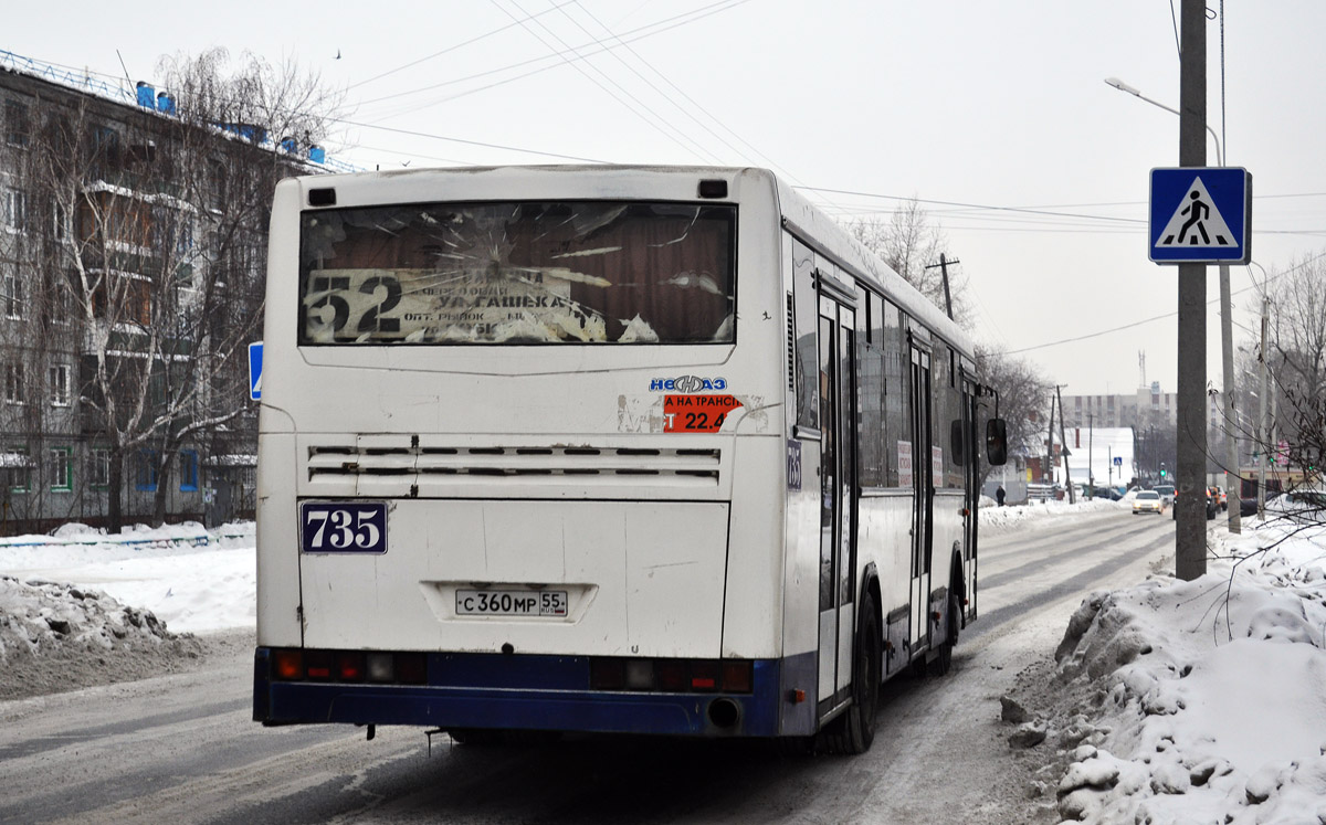 Omsk region, NefAZ-5299-20-15 Nr. 735