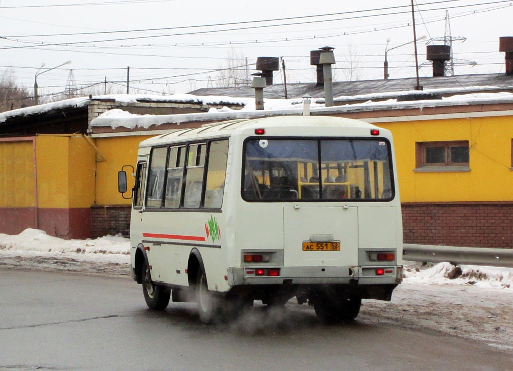 Нижегородская область, ПАЗ-32054 № АС 551 52