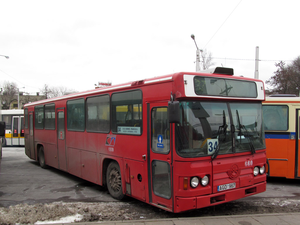 Литва, Scania CN113CLB № 660