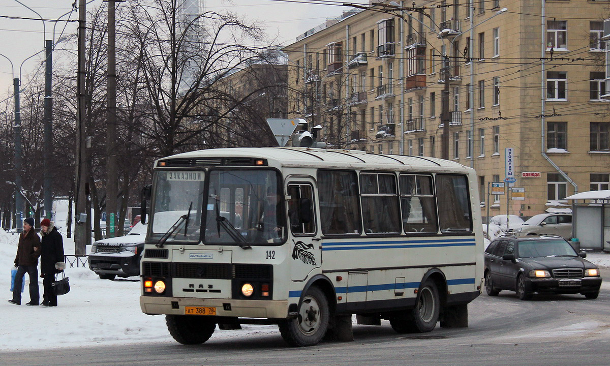 Санкт-Петербург, ПАЗ-32053 КТ-201Б № 142