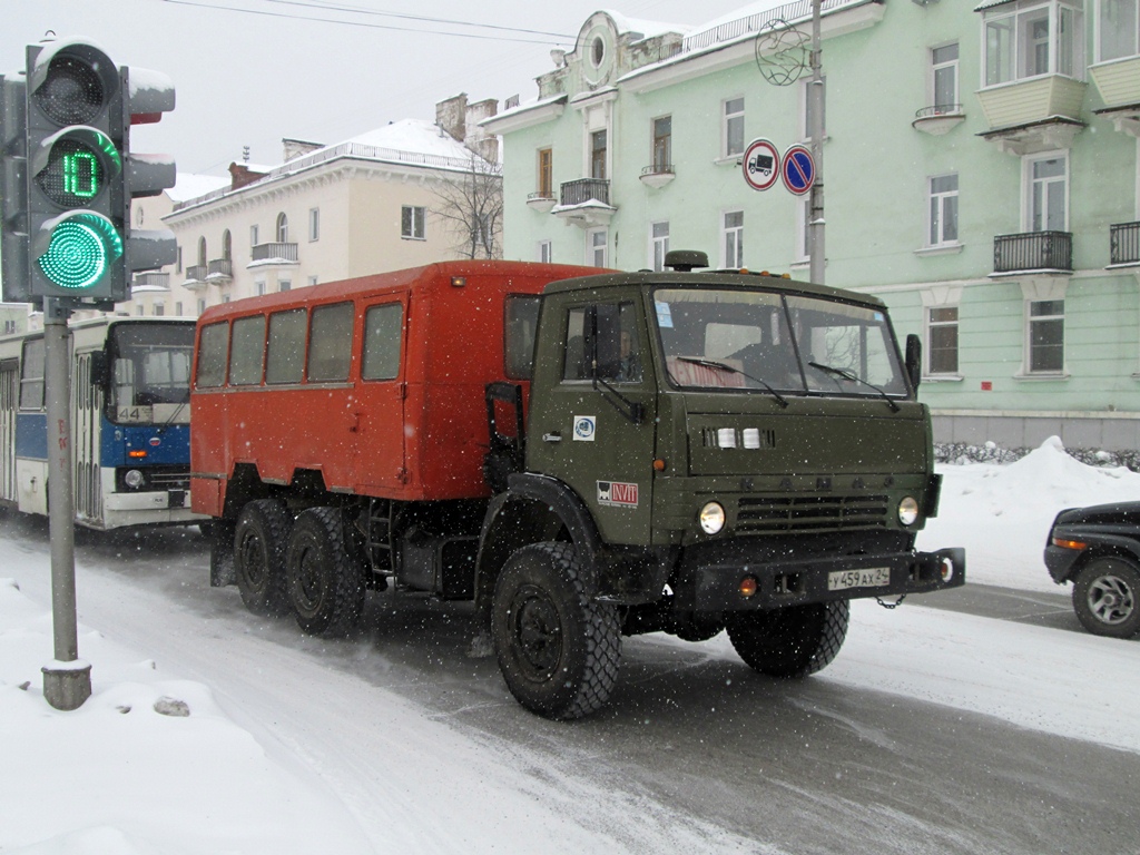 Красноярский край, НЗАС-49511 (КамАЗ-43101) № У 459 АХ 24 — Фото —  Автобусный транспорт