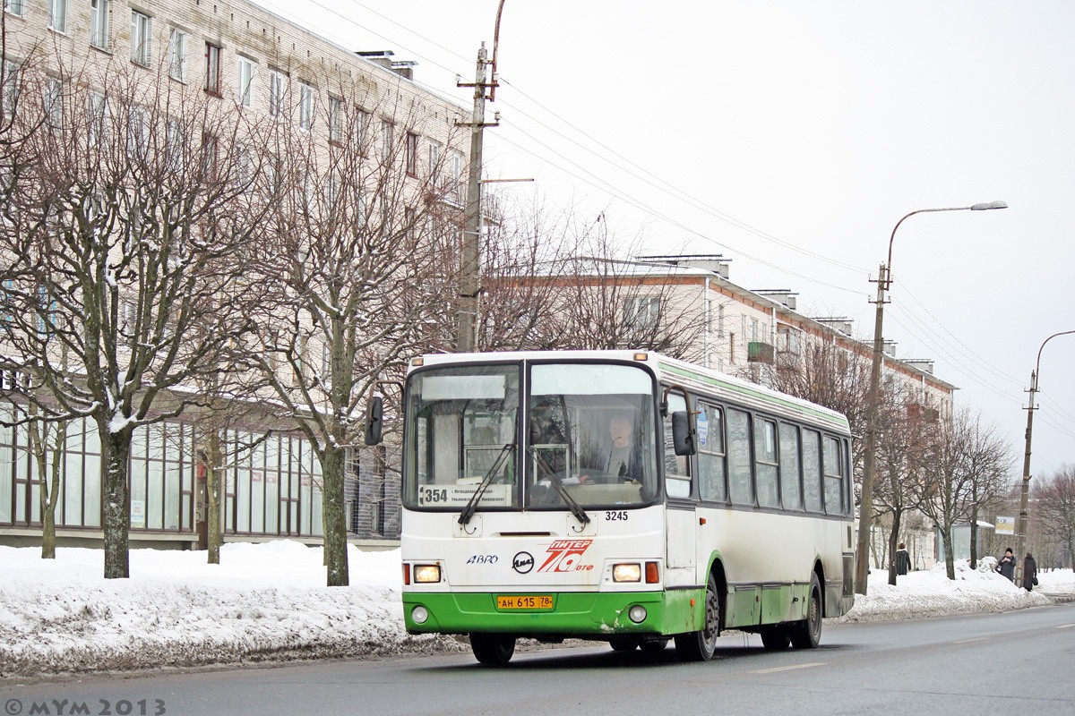 Санкт-Петербург, ЛиАЗ-5256.25 № 3245