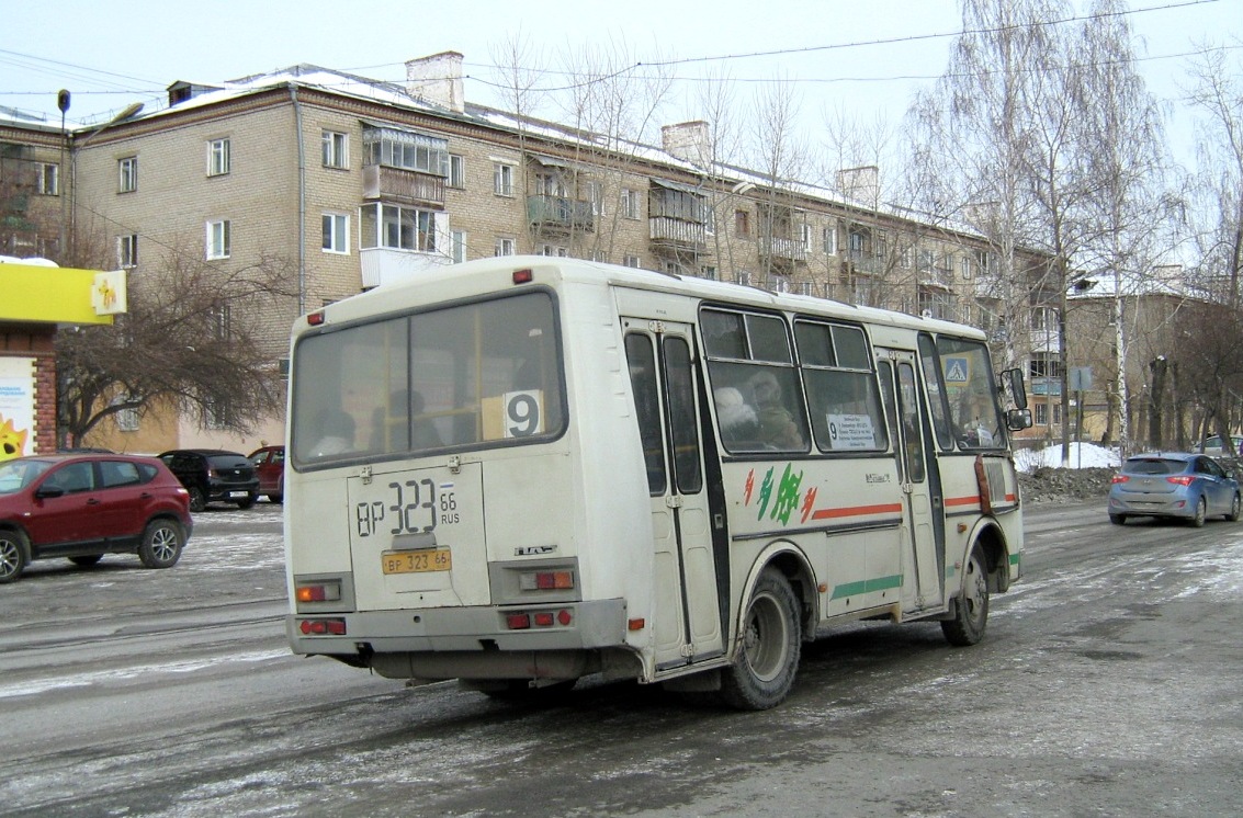 Свердловская область, ПАЗ-32054 № ВР 323 66