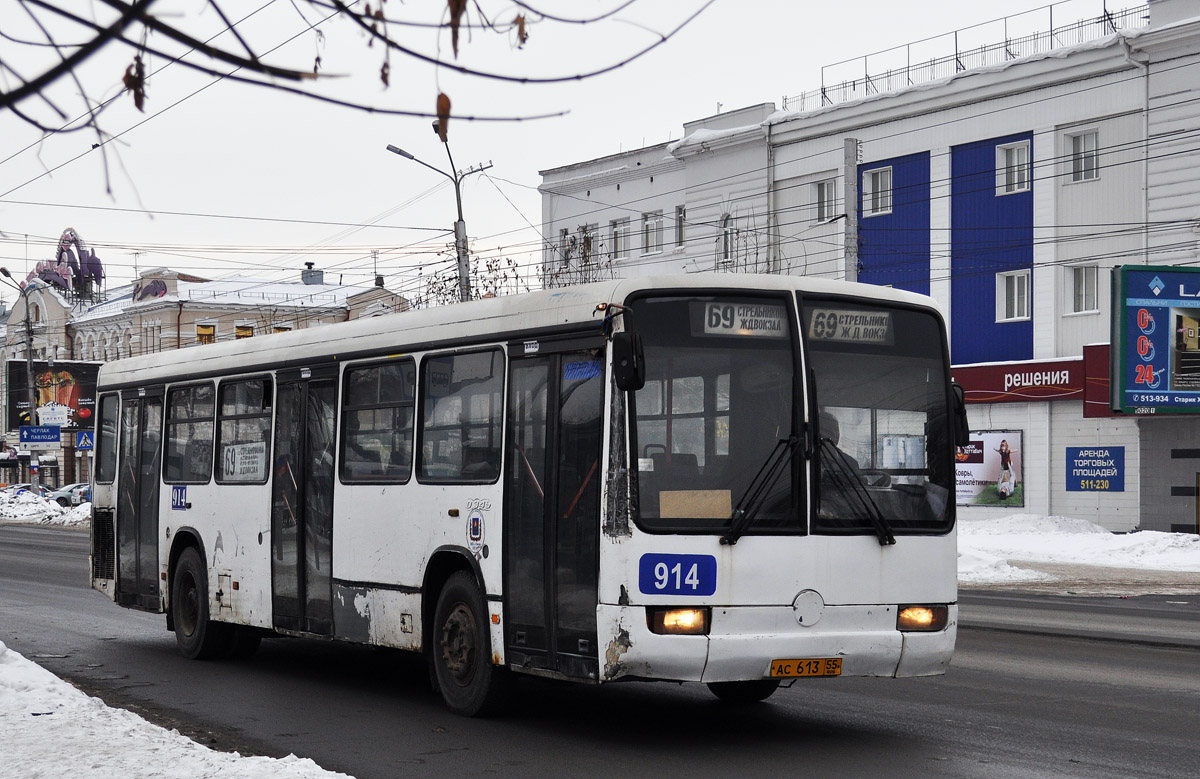 Омская область, Mercedes-Benz O345 № 914