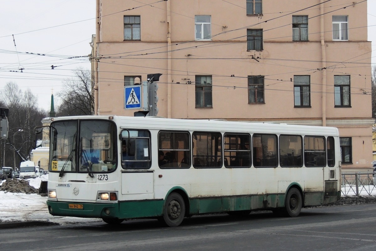 Санкт-Петербург, ЛиАЗ-5256.25 № 1273