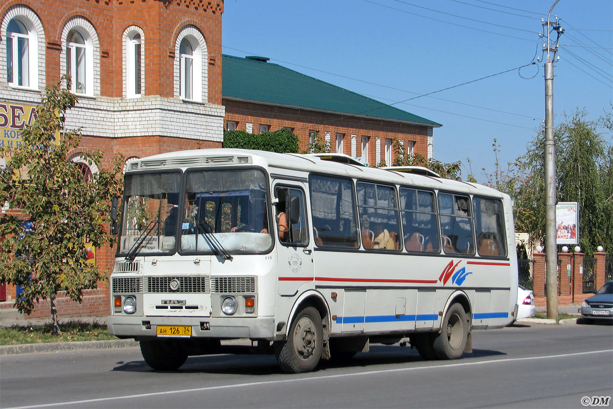 Волгоградская область, ПАЗ-4234 № 116