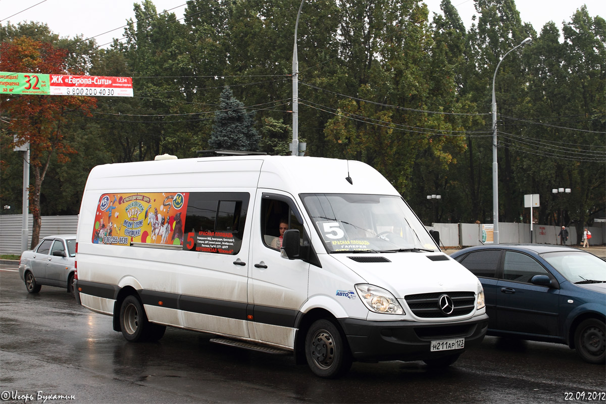 Краснодарский край, Луидор-22340C (MB Sprinter 515CDI) № Н 211 АР 123