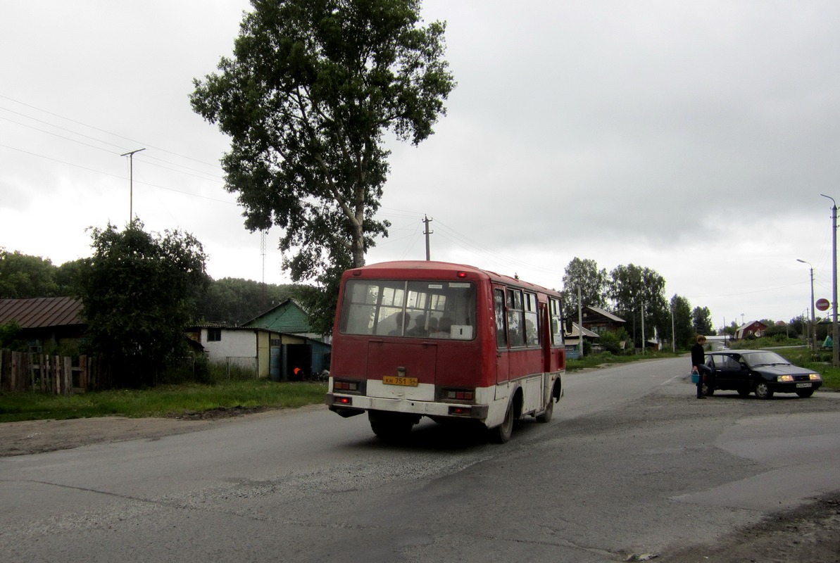 Новосибирская область, ПАЗ-3205 (00) № КН 751 54