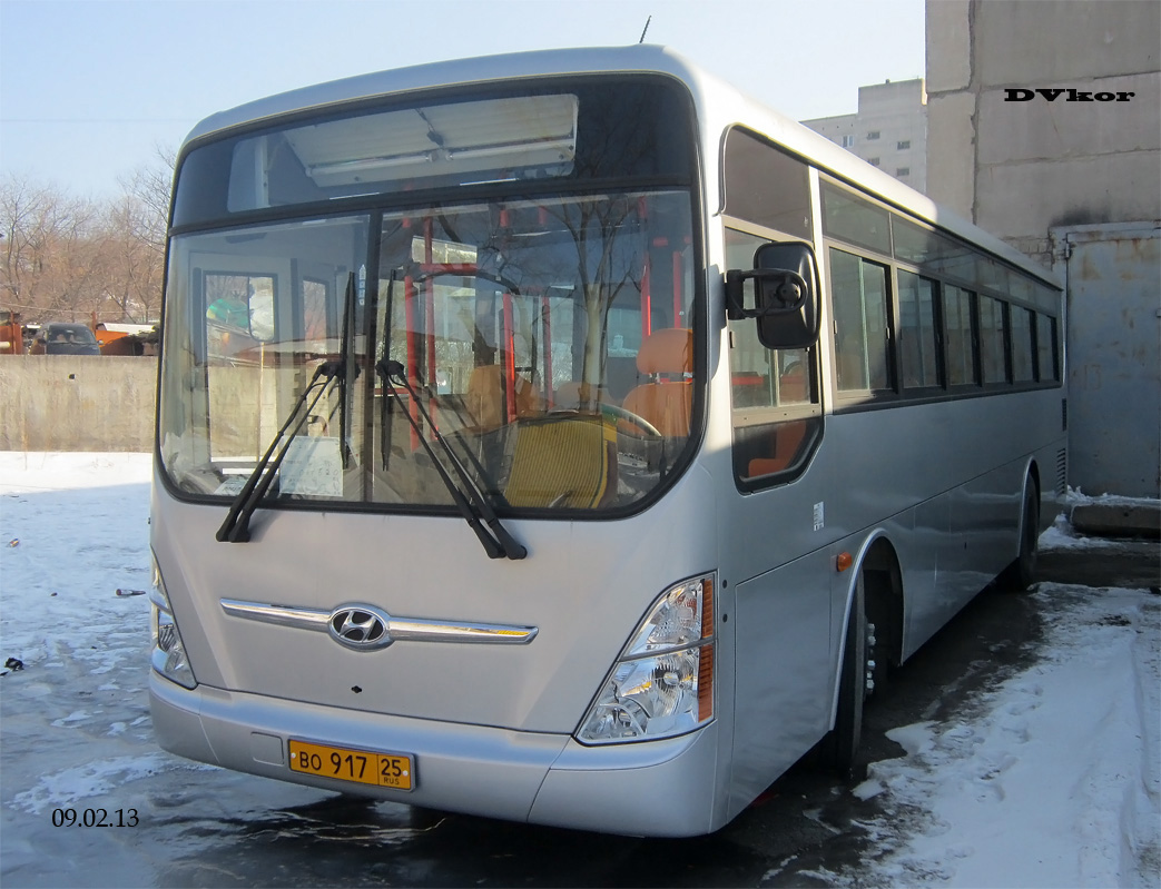 Приморский край, Hyundai New Super AeroCity 1F/L № ВО 917 25