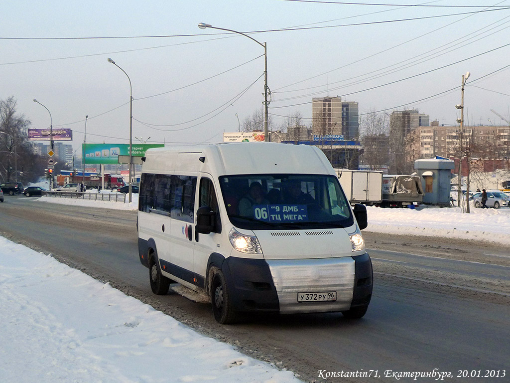 Свердловская область, Нижегородец-FST613 (FIAT Ducato) № У 372 РУ 96