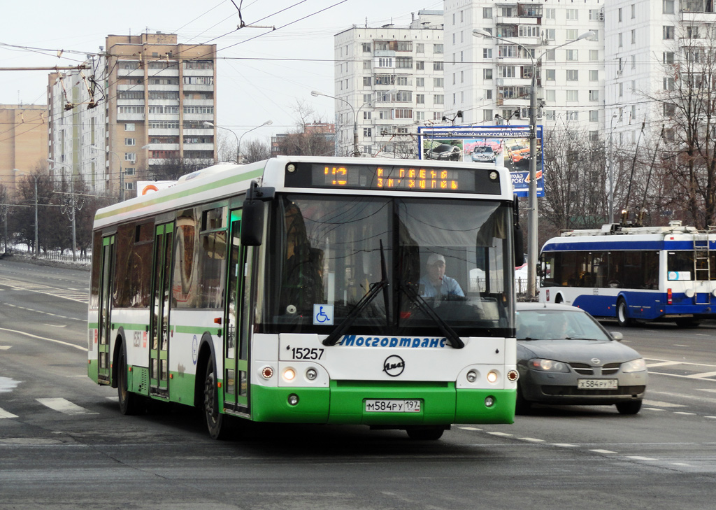 Москва, ЛиАЗ-5292.21 № 15257