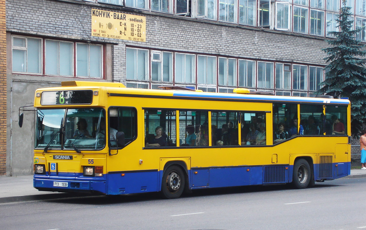 Эстония, Scania CN113CLL MaxCi № 55