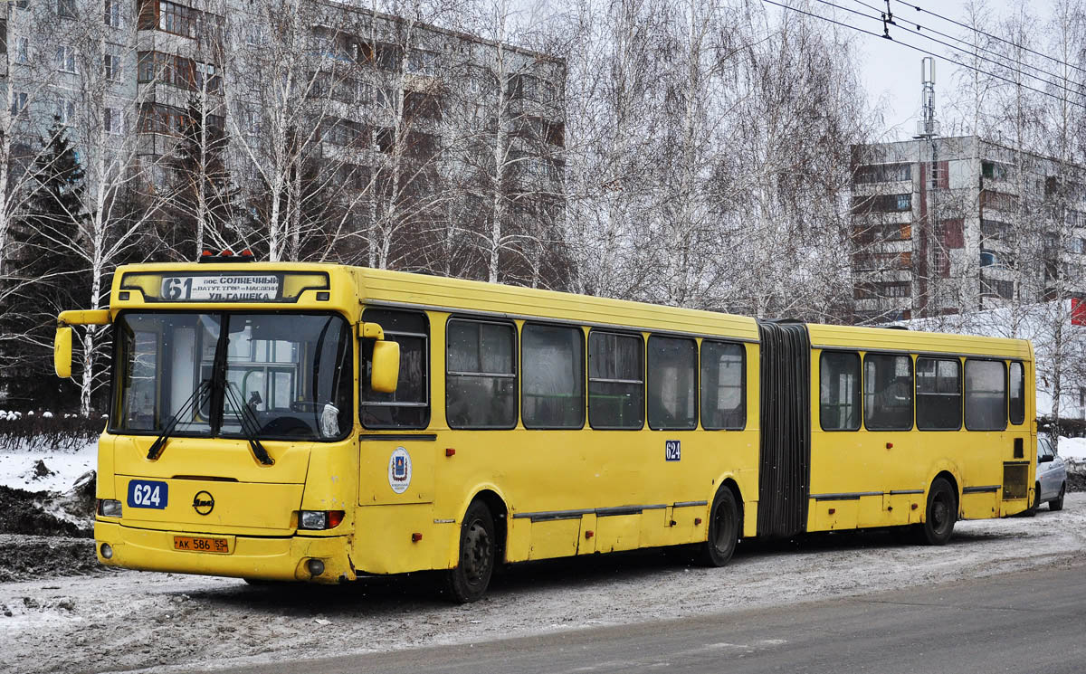 Omsk region, LiAZ-6212.00 № 624