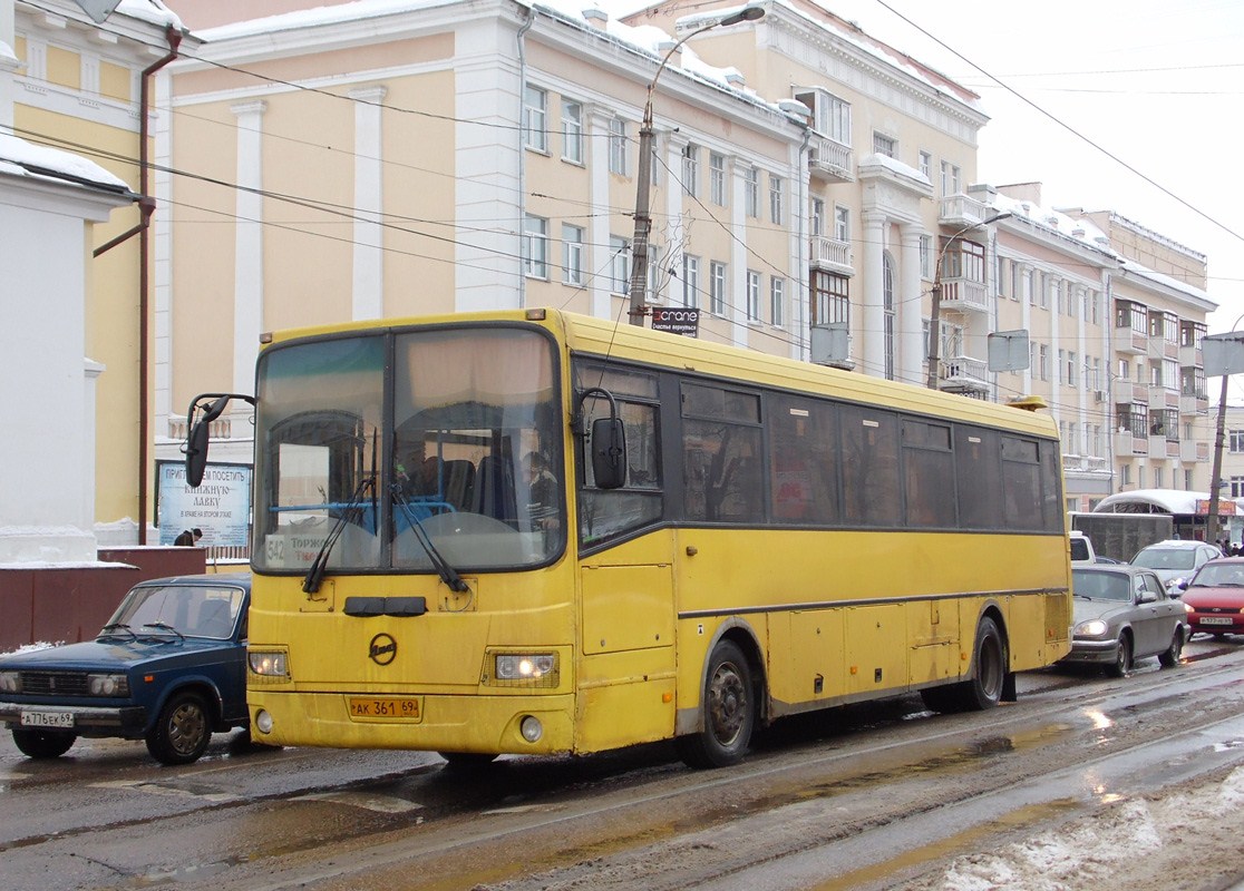 Тверская область, ЛиАЗ-5256.33-01 (ГолАЗ) № АК 361 69