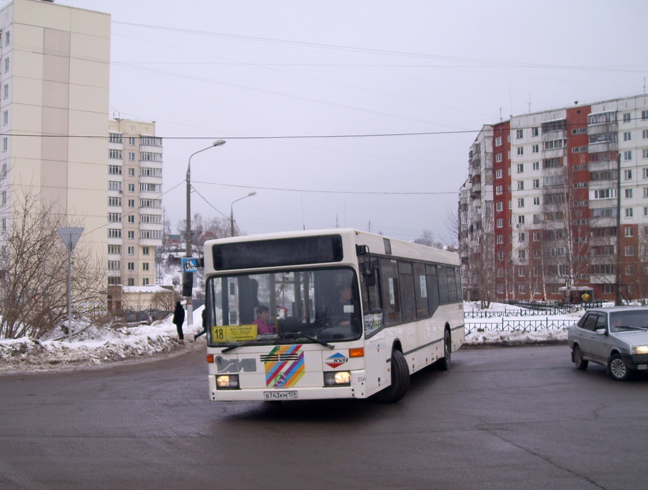 Perm region, Mercedes-Benz O405N2 Nr. В 743 КМ 159