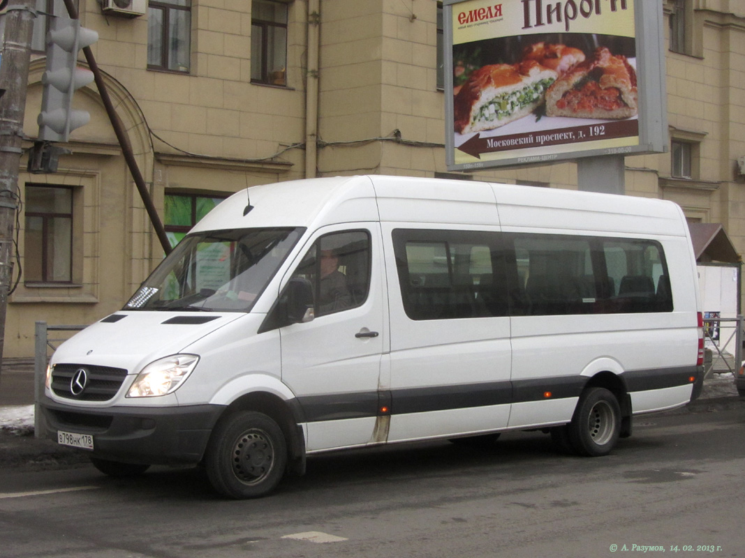 Санкт-Пецярбург, Луидор-22360C (MB Sprinter) № В 798 НК 178