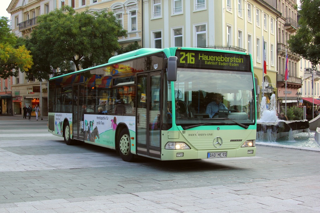 Баден-Вюртемберг, Mercedes-Benz O530 Citaro № 191