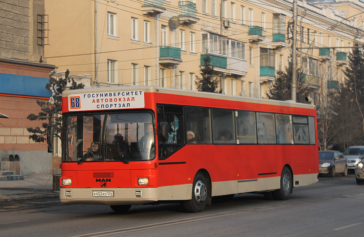 Красноярский край, MAN 791 SL202 № К 452 АО 124