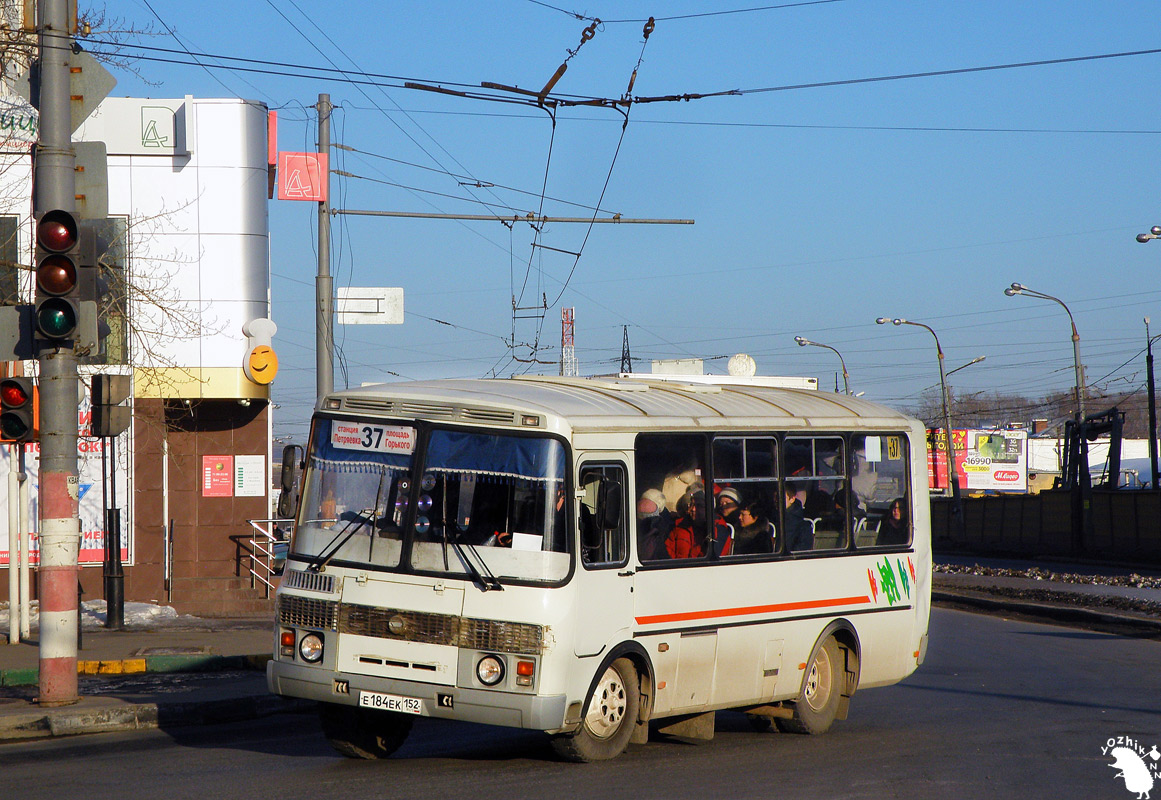 Нижегородская область, ПАЗ-32054 № Е 184 ЕК 152