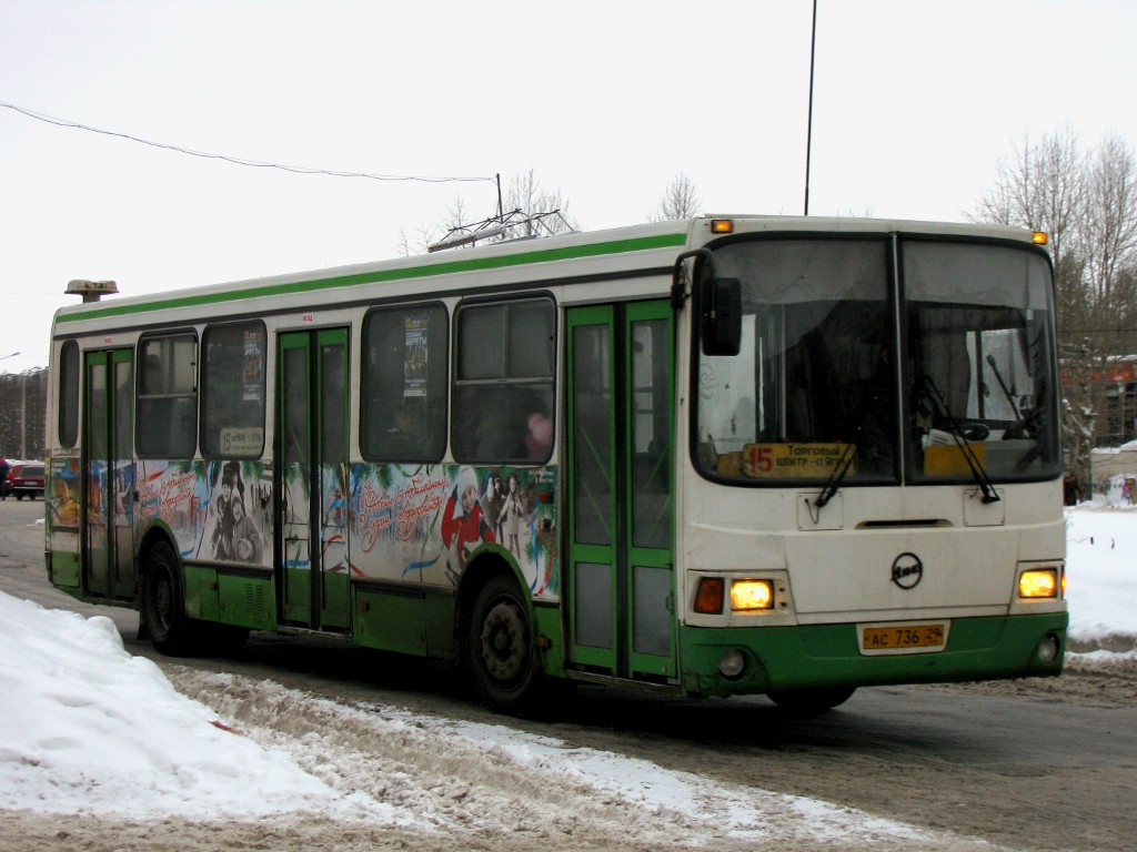 Архангельская область, ЛиАЗ-5256.45 № АС 736 29