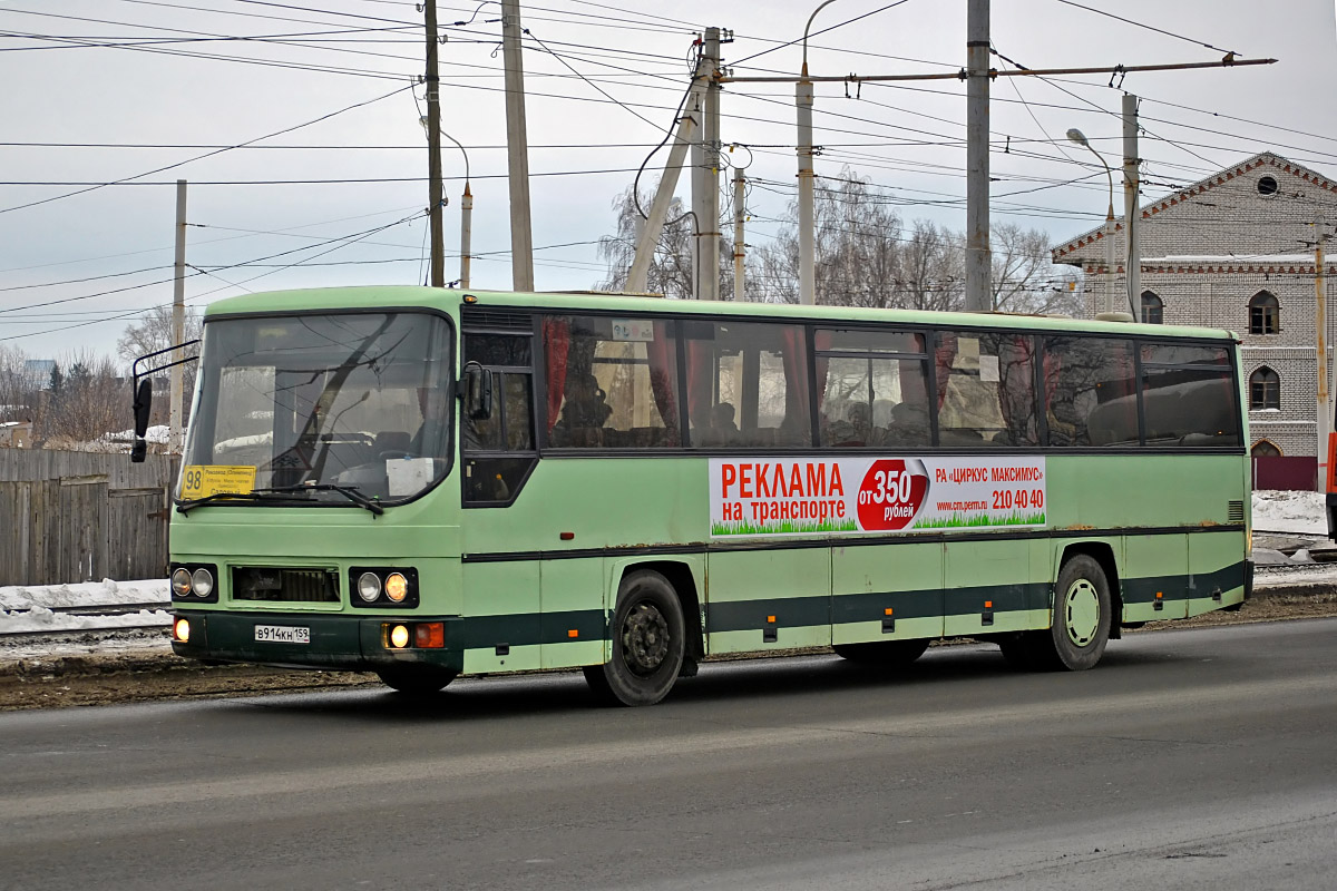 Пермский край, MAN 893 ÜL292 № В 914 КН 159