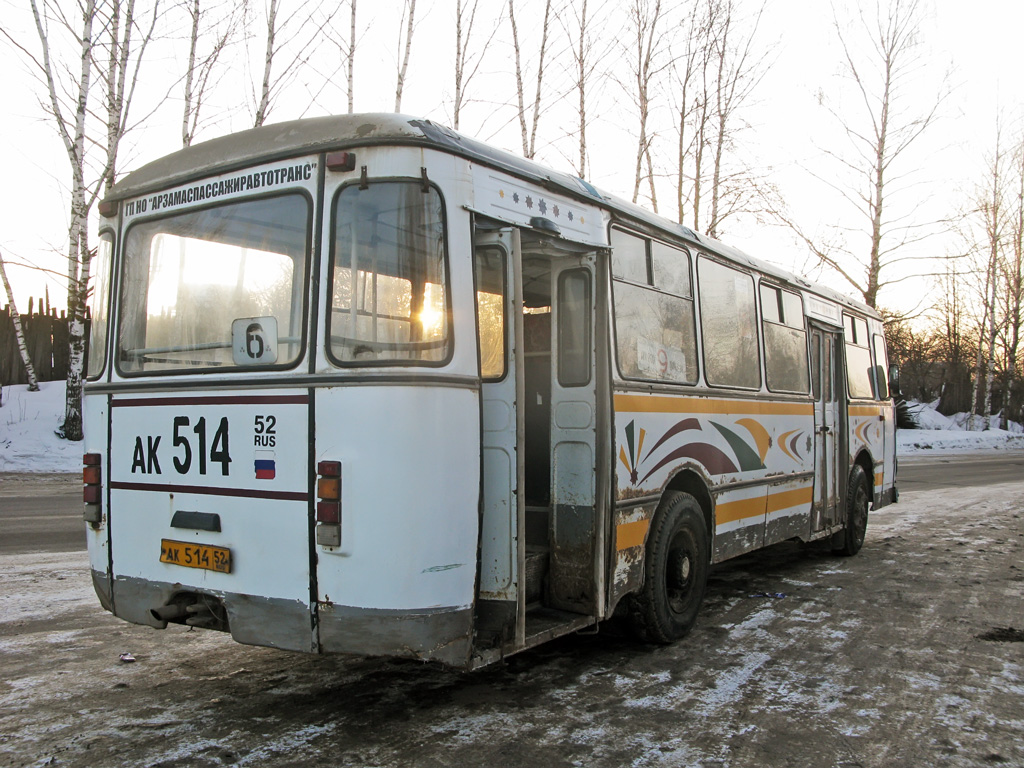 Nizhegorodskaya region, LiAZ-677M (BARZ) # АК 514 52