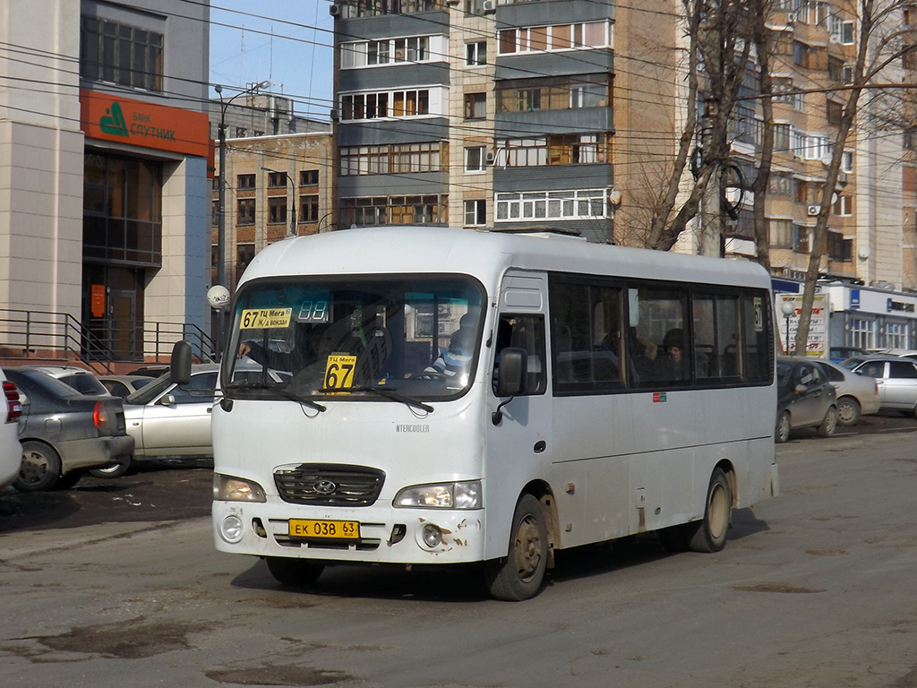 67-й автобус в Самаре: маршрут и остановки на карте